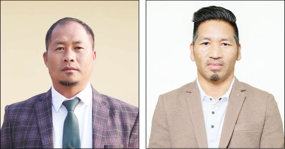 INC’s Wanglem Konyak (left) and NDPP’s Wangpang Konyak(right), the two contestants in the upcoming bye-election to 43 Tapi AC scheduled on November 7. (Photo Courtesy: ceo.nagaland.gov.in)
